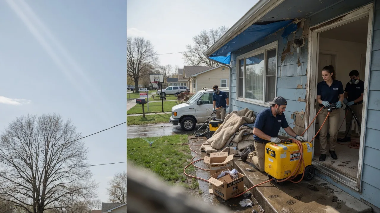 Basement Flood Cleanup in Traphill, NC near me